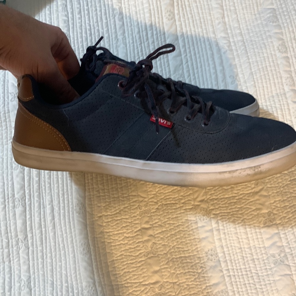Blue Levi sneakers size 11.5